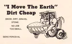 I Move The Earth Dirt Cheap