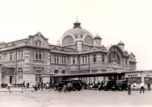 Train station in Seoul,South Korea (1964)