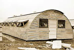 Corrugated Metal Quanset Hut